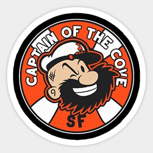 Brandon Belt Captain Of The Cove Sticker